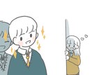 即対応！商用利用◎ゆるかわいいイラストを描きます イメージからイラストにします。挿絵やサムネ等に イメージ6