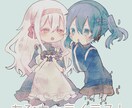 最短2日！透明感のあるかわいいイラストお描きします アイコン、サムネ、ミニキャラ、立ち絵等スピード納品します！ イメージ3