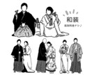 ペーパーアイテムにも◎韓国風アイコンお描きします お好きな写真をおしゃれな線画イラストに♡ イメージ5
