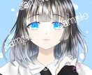 アイコンや一枚絵のイラスト受付ます かわいい女の子大得意！アイコン、一枚絵、まずはお見積もりを！ イメージ2
