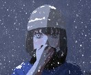 イラスト（一枚絵）を作成します 背景と人物のあるイラストを作成します イメージ2