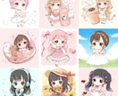 修正無料◎ふわふわ可愛いイラストをお届けします X、YouTube、グッズなど様々な用途で使用可能です◎ イメージ10