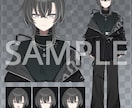 ここで完結！高品質美麗アニメ調モデル一括制作します 手間が最小限！キャラデザ～モデリングまでまとめて一括制作！ イメージ7