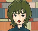 アナログな絵画風のイラストを描きます 主に人物画。自然の風景画も少し。 イメージ4