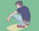 アイコンや1枚絵のデジタルイラスト承ります お好きな絵柄や塗り方の希望がありましたらご提示ください。 イメージ1