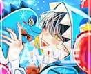 イラスト描きます SNSアイコン・夢絵・創作イラスト描きます イメージ9