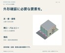 平面図やスケッチを建築3Dモデルにします 建物の高さ・奥行き・形状を、立体でわかりやすく イメージ3