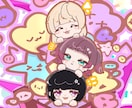 アイコン、バースデーフライヤー等描きます アイコンや推しへのフライヤーが欲しい方、1枚絵など対応可能 イメージ2