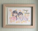 色鉛筆であたたかみのある優しい似顔絵をお描きします プレゼント、記念日に。写真をもとにアナログイラスト描きます！ イメージ5