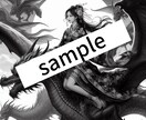あなたの龍と繋がり、あなた専用の龍画を描きます あなたの龍を可視化することで龍とのつながりを深めます イメージ9