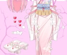 キャラクターを教えて！第一印象で服を描きます 第一印象をそのまま絵に。きっと新鮮な仕上がりになりますよ イメージ3