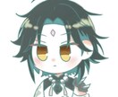 創作・版権キャラのアイコン向けイラストを作成します かわいいデフォルメのアイコンイラストを描きます イメージ1