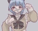 使いやすいイラストを描きます 絵柄を生かしバストアップのイラスト イメージ2