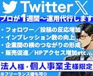 法人様・個人事業主様限定！Ｘを１週間～運用します 貴社のX(Twitter)を運営代行！上場企業など実績多数◎ イメージ1