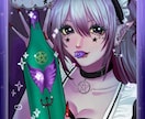 y2k、ギャル、萌え、平成などの女の子描けます サブカルチャーっぽい可愛い女の子を描くのが得意です!⟡.· イメージ2