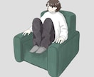 おしゃれかつ可愛らしいイラストを描きます Instagramのアイコンなどにおすすめです！ イメージ10