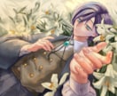 儚いイラスト描きます 世界観を重視した厚塗り風のイラスト制作 イメージ3