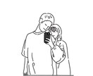 思い出の写真を可愛いイラストにします 世界にあなただけの思い出のイラストを！ イメージ2