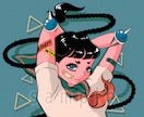 可愛くてお洒落なアイコン・イラスト描きます 見た人の印象に残る◎クオリティが高い一枚をお作りします^^ イメージ8