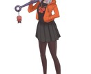 キャラクターのデザイン、立ち絵、お描きします あなたの思い描くキャラクターを魅力的なイラストに！ イメージ7