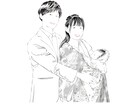 オシャレで洗練された線画似顔絵をお描きします SNS・記念日・プレゼント・シンプルでお洒落な1枚に イメージ9