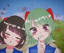 貴方だけのイラストアイコン描きます 画像のように様々な絵柄が可能です！ イメージ2