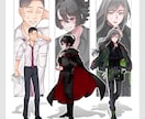 TRPG・VTuberなど立ち絵イラスト描きます 分かりやすいやり取りで初心者でも安心！気軽にご相談OK イメージ5