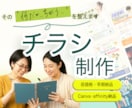伝えたい想いを整理し、伝わるチラシを制作します Canva・Affinity対応。更新しやすいデザイン イメージ1