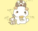 ゆるっとかわいいどうぶつのイラストを描きます ゆるふわでかわいいイラストをお求めの方へ イメージ8