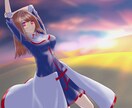 イラスト描きます 爽快感あるイラスト、かわいい女の子のイラストを描きます イメージ1
