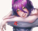 貴方だけの雰囲気のあるアイコン、イラストを書きます ダーク系やキレイ系が得意です！ イメージ9