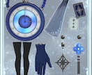 複雑なデザイン用⭐VRChat向け衣装を作ります 【商用利用可】フルスクラッチ衣装 イメージ2
