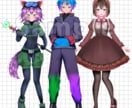 Vライバーデビュー！立ち絵/ロゴ/BGM制作します 絵と音を統一された世界観で一括プロデュース イメージ2