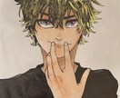 男性キャラが好きな方へ提供します とても顔の良いオリジナルキャラを描いています。 イメージ7