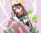 イラスト制作//鮮やかなキャラ絵を描きます 挿絵、観賞用、アイコンなどに！！ イメージ3