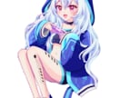 一枚絵・立ち絵イラスト描きます 商用利用可!アニメ塗りテイストでお描きします! イメージ7