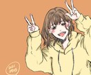 シンプルでオシャレなイラストを描きます SNSアイコンや投稿の表紙などに！ イメージ5