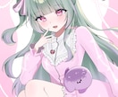 最短３日￤立ち絵・一枚絵・グッズ用イラスト描きます VTuber・配信・サムネ・SNS等！商用利用OK イメージ1