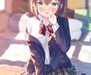 イラスト（一枚絵、立ち絵、衣装）描きます あなたの求める可愛いをイラストにします イメージ7