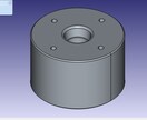 Free CADフリーキャド基本操作資料販売します フリーキャドで3Dモデリングを自由にしませんか イメージ3
