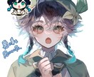 SNS等のオリジナルアイコンを描かせていただきます 透明感のある仕上がり/一枚絵も可 イメージ2