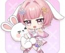 デフォルメイラスト制作いたします アイコンやグッズ、配信活動用など！ イメージ5