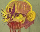 ご依頼に応じたオーダーメイド作品の制作を承ります ＜作品の特徴＞・コラージュ、金地・銀地・布地など多様な素材 イメージ2