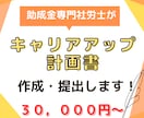 助成金専門社労士がキャリアアップ計画書を作成します キャリアアップ助成金を申請したい事業主向け！ イメージ1