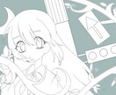 ポップかわいい一枚絵を描きます 動画やグッズ等に利用できるかわいいイラストを描きます！ イメージ6