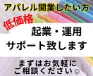 オリジナルアパレルブランド開業コンサルいたします 3名（社）限定！オリジナルアパレルブランド立ち上げコンサル イメージ1