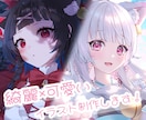 キラキラ綺麗で笑顔の可愛い女の子描きます 可愛い・カッコイイ・綺麗、何でもおまかせください！ イメージ1