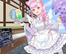 女の子のイラスト描きます 格安で女の子のイラストを描きます！ イメージ1