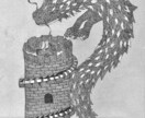 緻密な線画で動物と植物を描きます 一筆一筆に込めた繊細な線画、唯一無二のアートとして仕上げます イメージ6