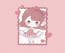 ミニキャラ×ふわふわくすみカラーを描きます 落ち着いた可愛い印象のミニキャラをお求めの方に！ イメージ6